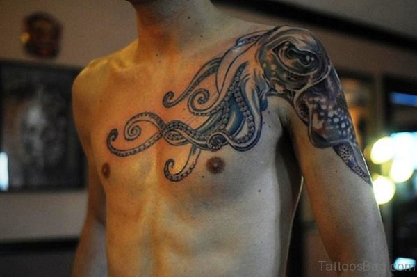 Beautiful Kraken Tattoo
