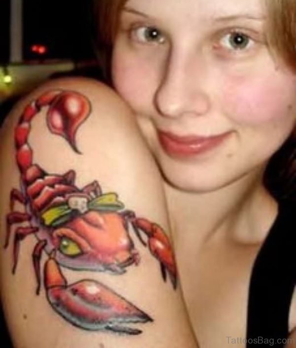 Beautiful Scorpion Tattoo