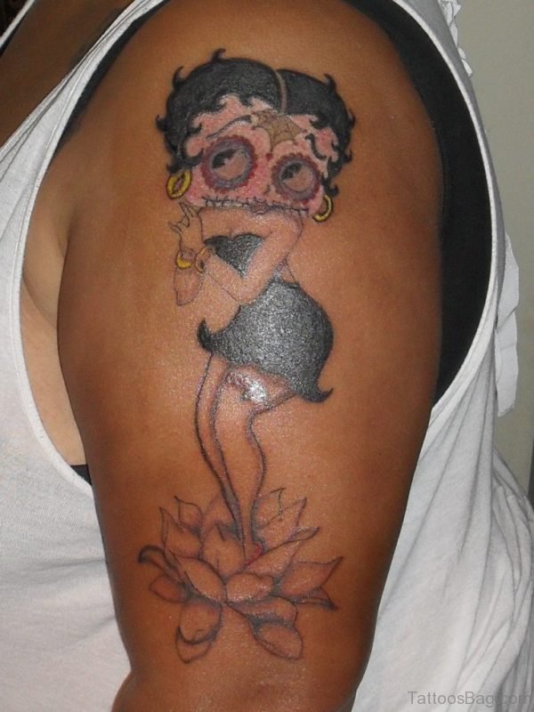 Betty Boop Tattoo Design