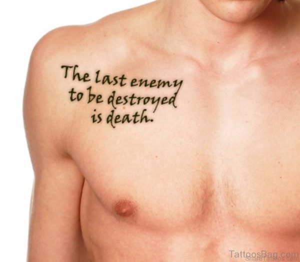Bible Verses Wording Tattoo