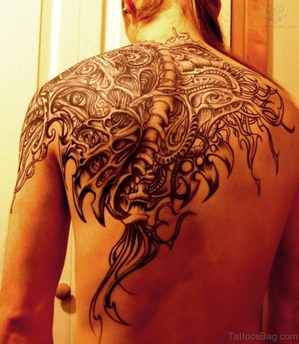 Bio Mechanical Tattoo 