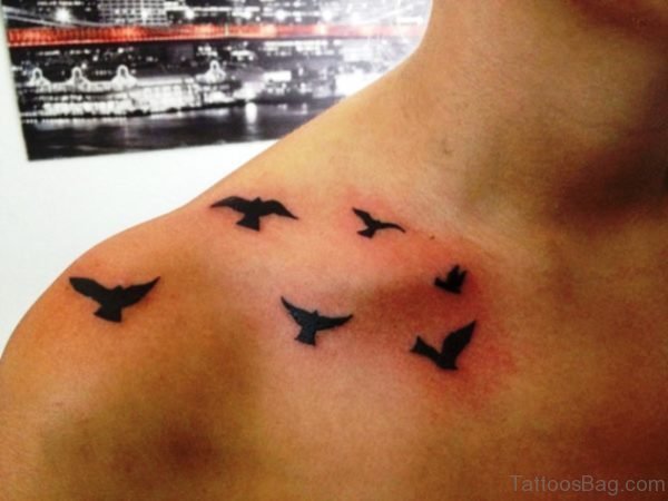 Bird Shoulder Tattoo
