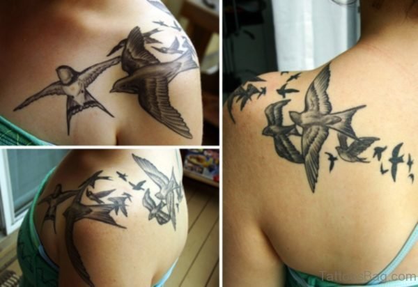 Birds Tattoo Design