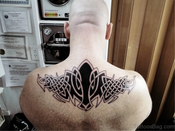 Black Ink Celtic Tattoo