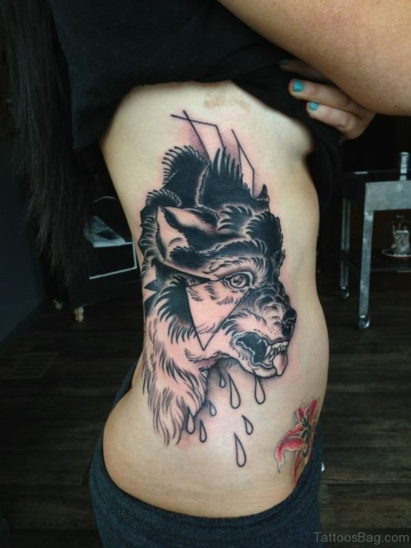 Black Wolf Tattoo