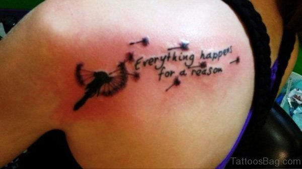 Brilliant Dandelion Tattoo Design
