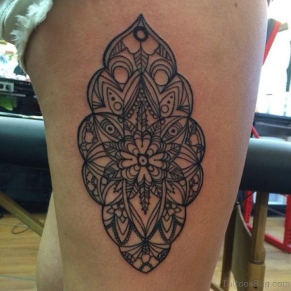 Brilliant Mandala Tattoo Design