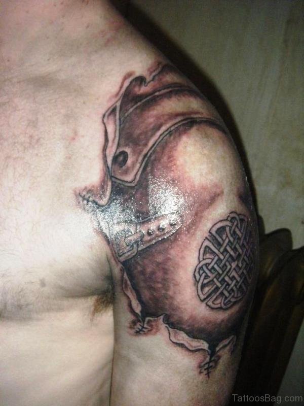 Celtic Armour Tattoo Design
