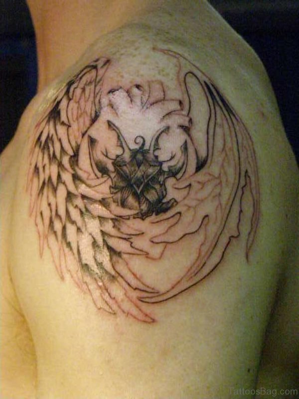 Charming Wings Tattoo