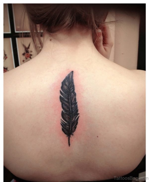 Classic Feather Tattoo