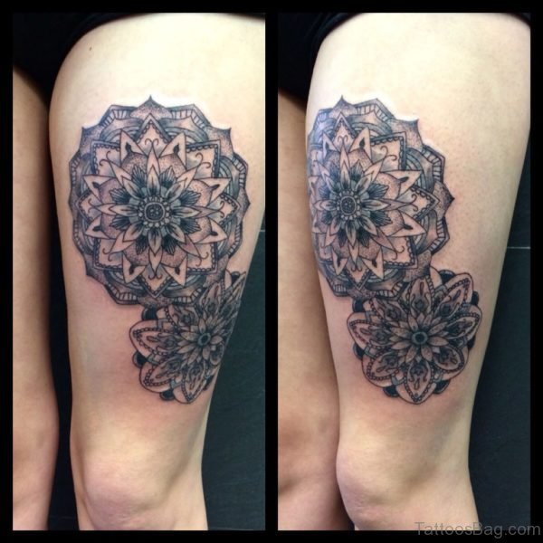 Classic Mandala Tattoo Design