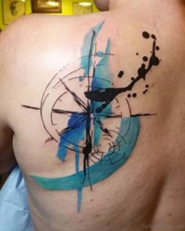 Classy Compass Tattoo