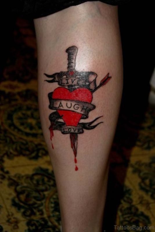 Classy Heart Tattoo