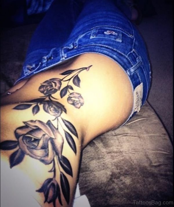 Classy Rose Tattoo