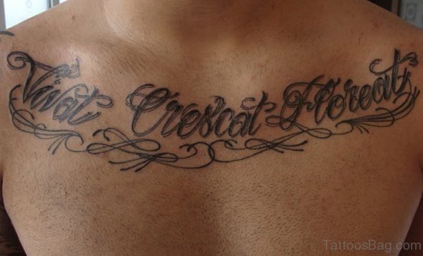 Classy Wording Tattoo
