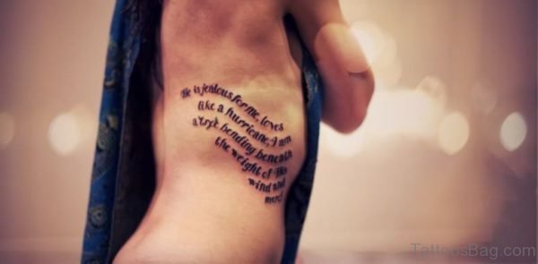 Classy Wording Tattooo