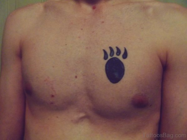 Claw Tattoo Design On Chest