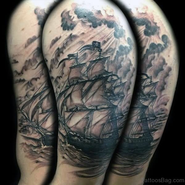 Cloud Tattoo Design
