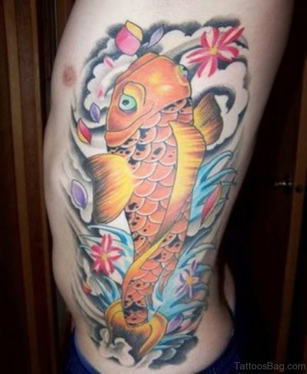Colorful Fish Tattoo 