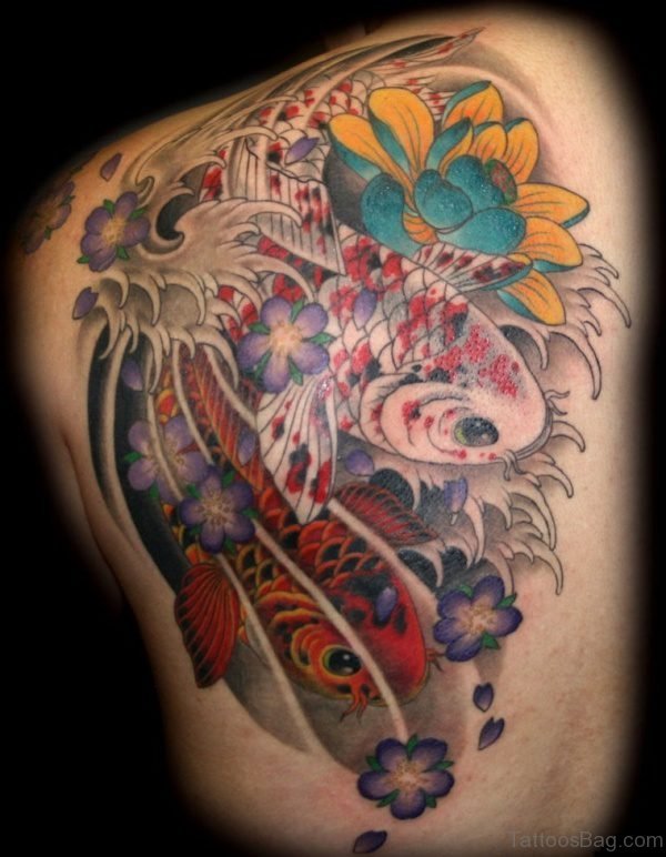 Colorful Fish Tattoo 2