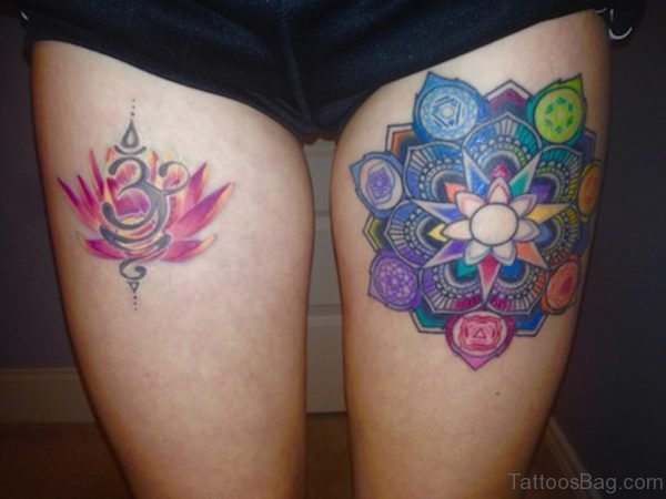 Colorful Mandala Tattoo