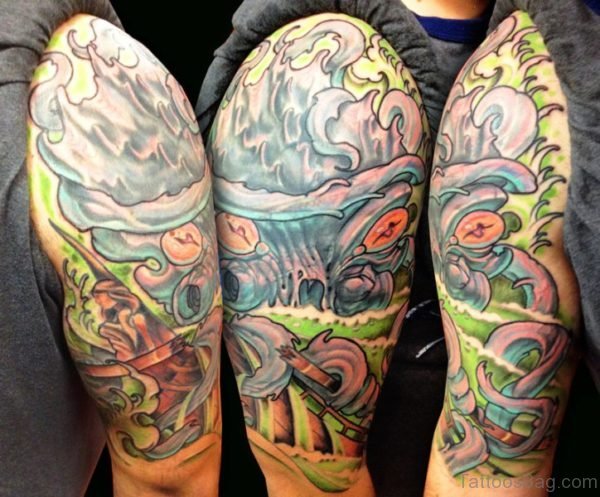 Cool Kraken Tattoo