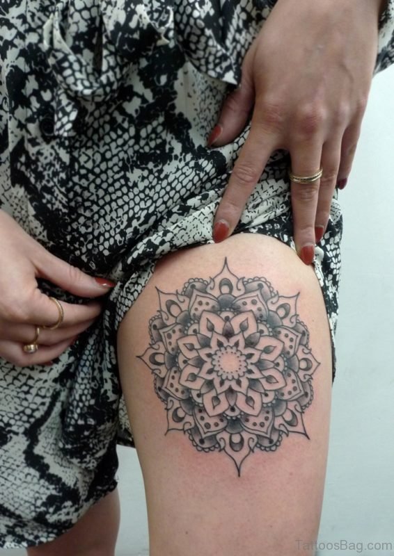 Cool Mandala Tattoo