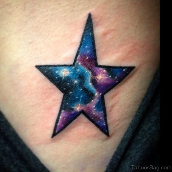 Cool Shooting Star Tattoo