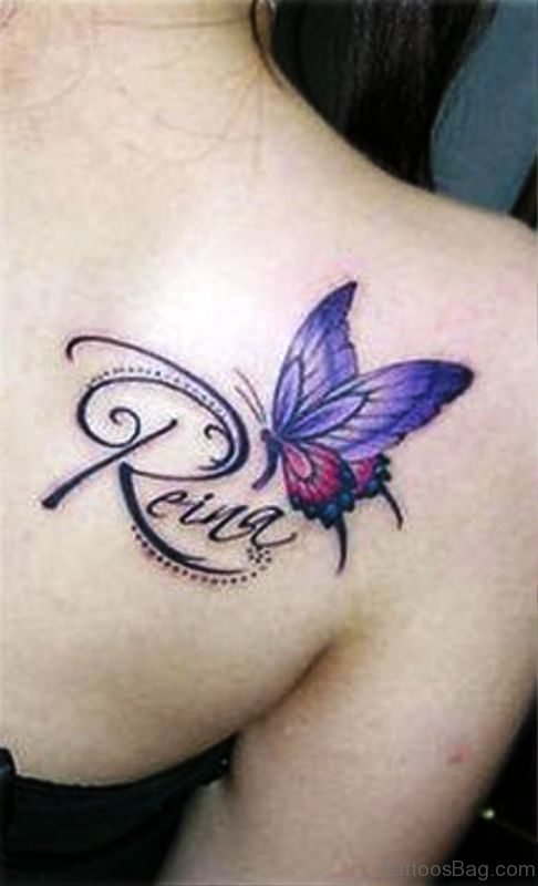 Cute Butterfly Tattoo