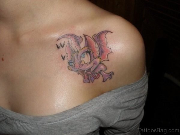 Cute Cartoon Tattoo For Women