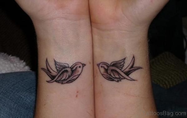 Cute Swallow Tattoo 