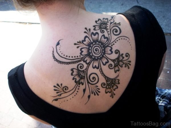 Daisy Flower Tattoo On Shoulder