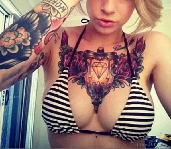 Diamond Tattoo For Hot Girls
