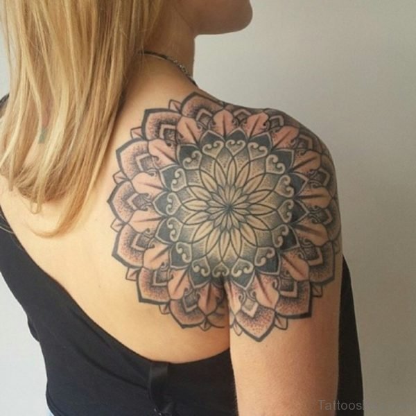 Dotwork Mandala Tattoo