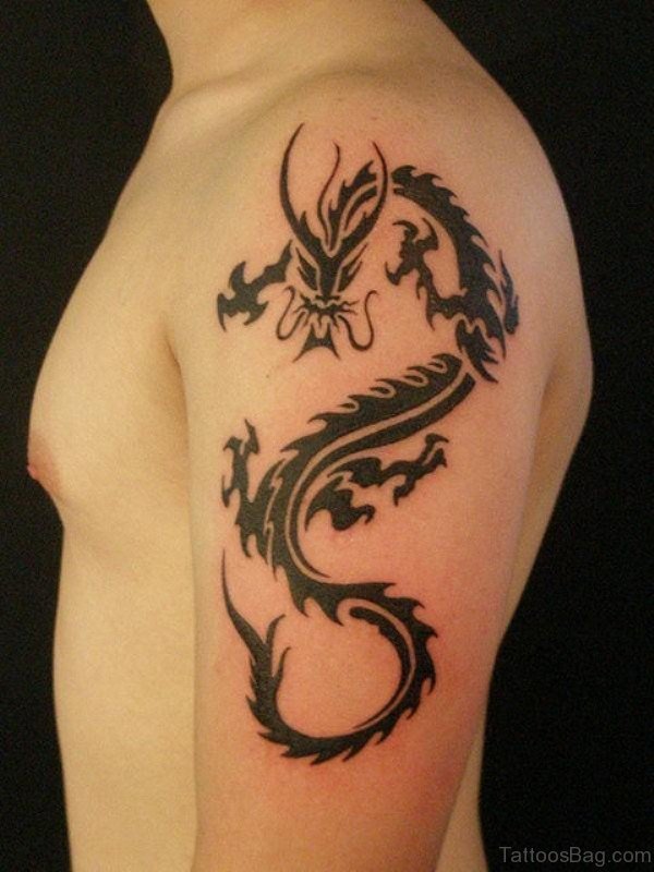 Dragon Tribal Tattoo