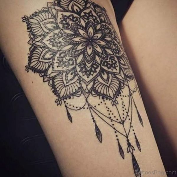 Dreamcatcher And Mandala Tattoo