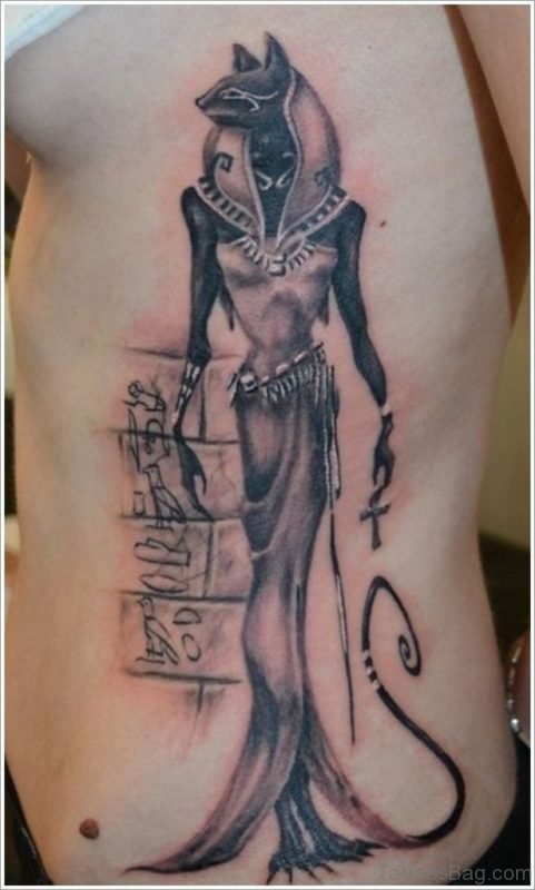21 Mind Blowing Egyptian Tattoos On Rib