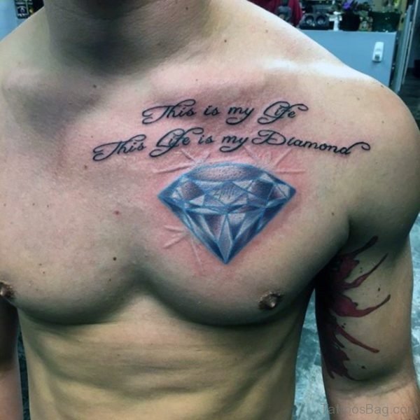 Elegant Diamond Tattoo