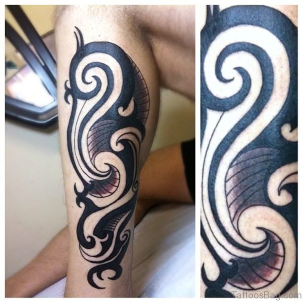 Elegant Tribal Tattoo
