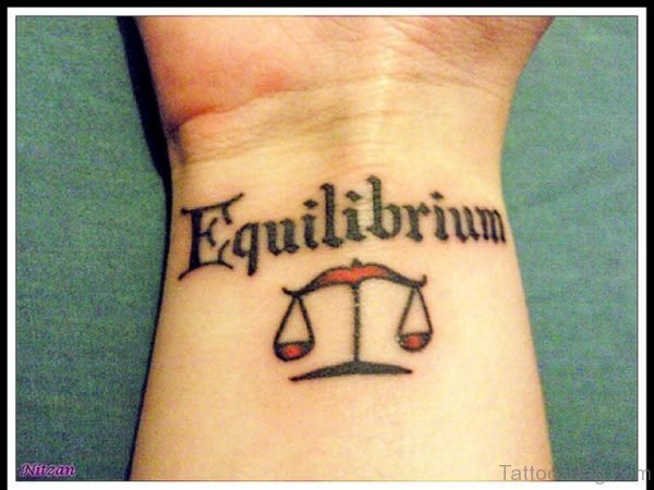 Equilibrium Wording Tattoo