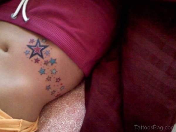 Excellent Star Tattoo Design