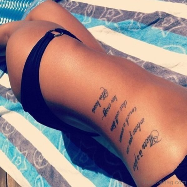 Excellent Wording Tattoo