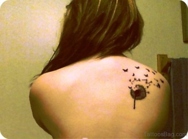 Fabulous Dandelion Tattoo Design