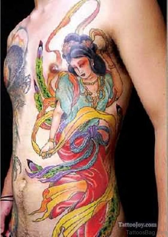 Fabulous Geisha Tattoo