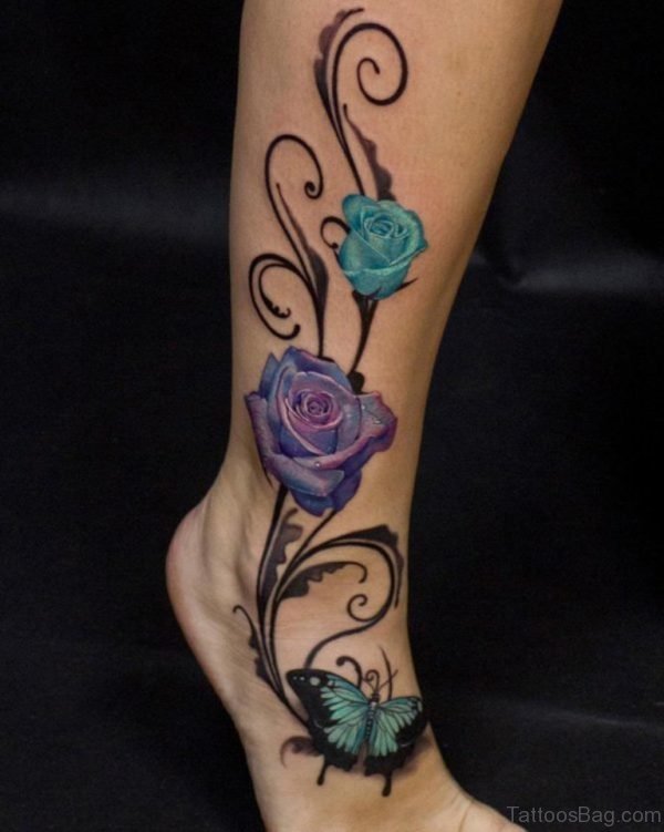 Fabulous Rose Tattoo