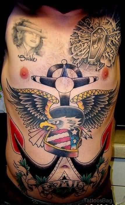 Fantastic Anchor Tattoo Design