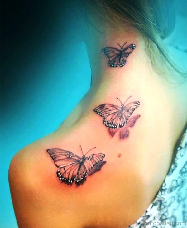 Fantastic Butterfly Tattoo Design