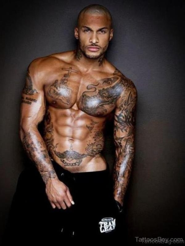Fantastic Armor Tattoo