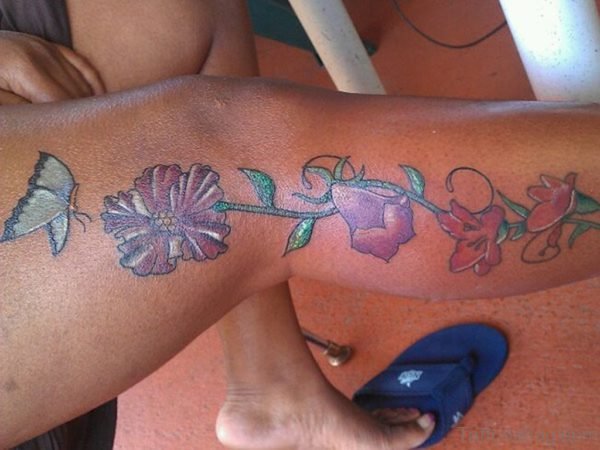 Fantastic Flowers Tattoo