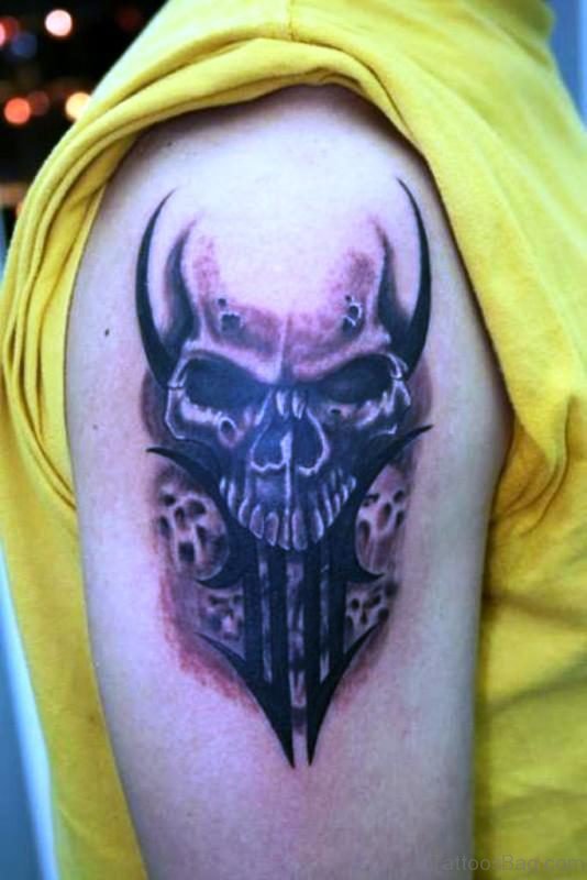 Fantastic Skull Tattoo